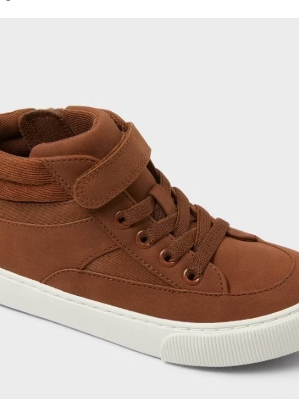 Cat & Jack Brown High-Top Kids Sneaker